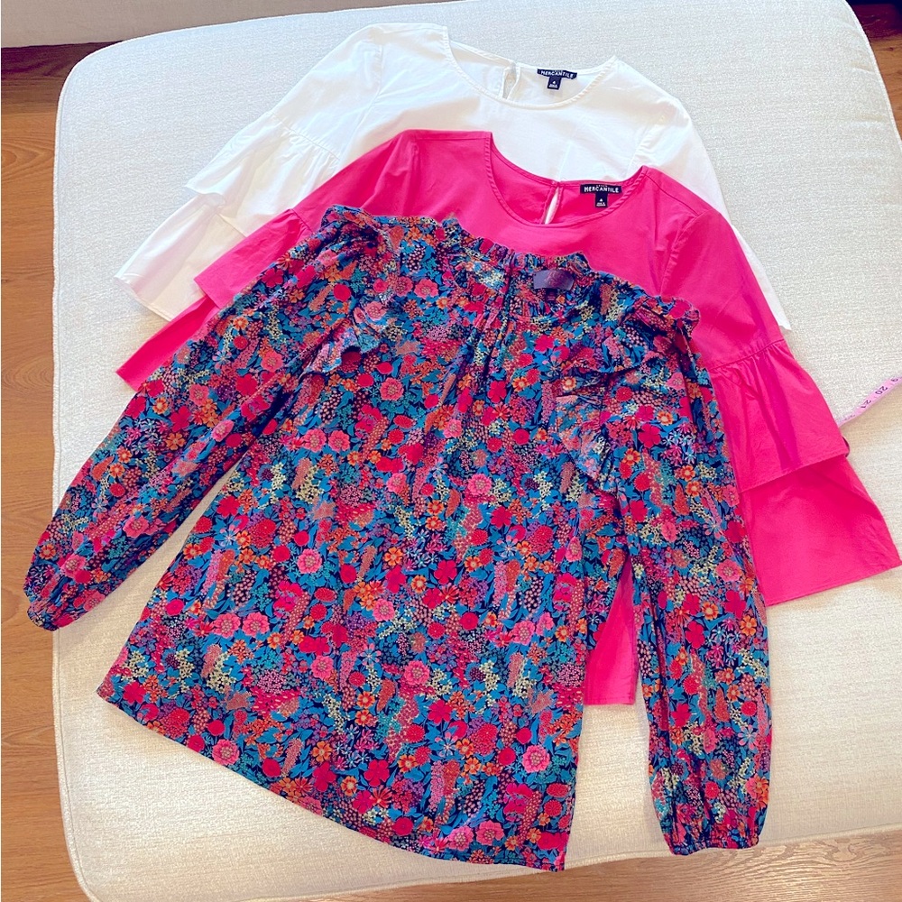 J Crew Blouse Bundle XS/4 EUC